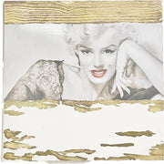 Quadro da parete con strass Marilyn Monroe 100 x 100 cm