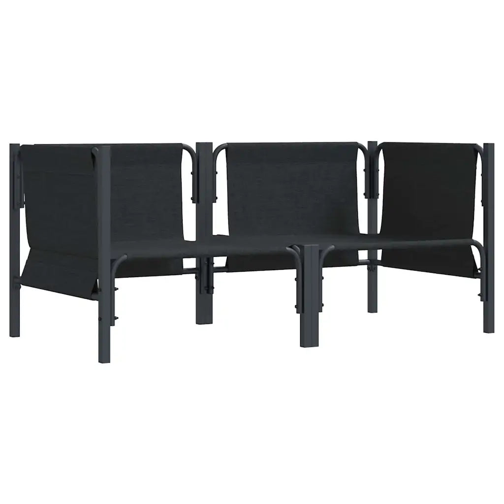 Mobili da Esterno 2 Pezzo Antracite 80 x 80 x 71 cm Acciaio 42009987