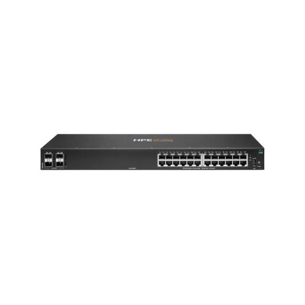 Switch r8n88a r8n88b aruba cx 6000 24 x 10/100/1000 + 4 x 1gb sfp garanzia a vita limitata
