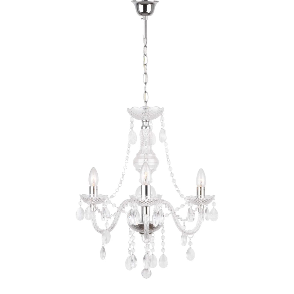 LÚZETE - LAMPADA DA SOFFITTO A 3 LUCI LIONETTA TRASPARENTE