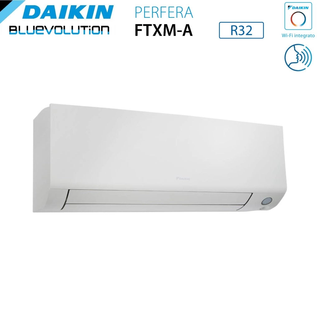 Condizionatore Trial Split Daikin Perfera All Seasons 7+9+12 con 3MXM52A R-32 Wi-Fi Integrato - Garanzia Italiana