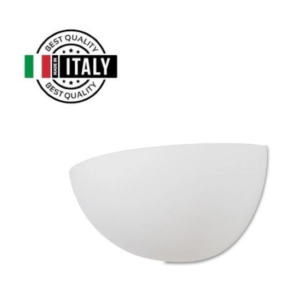 APPLIQUE DA PARETE BIANCA 1XE27 HARA BELFIORE