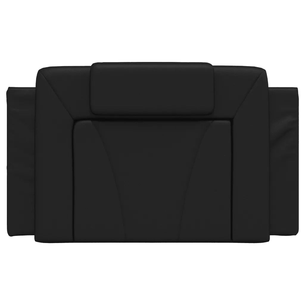 Cuscino Testiera Viana Nero 90 cm in Similpelle 374767