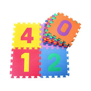 TAPPETINI EVA `NUMERI` 10pz 30x30x1cm