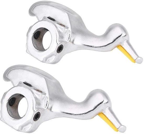 Strumento per sostituire le gomme - Faccia di cigno in acciaio inossidabile - Montaggio delle gomme - Sostituzione delle gomme - 28 mm/30 mm - Angolo di cambio ottimale