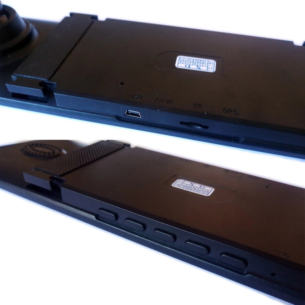 Trade Shop - Specchietto Frontale Monitor Dvr Videoregistratore Telecamera Anteriore Full Hd -