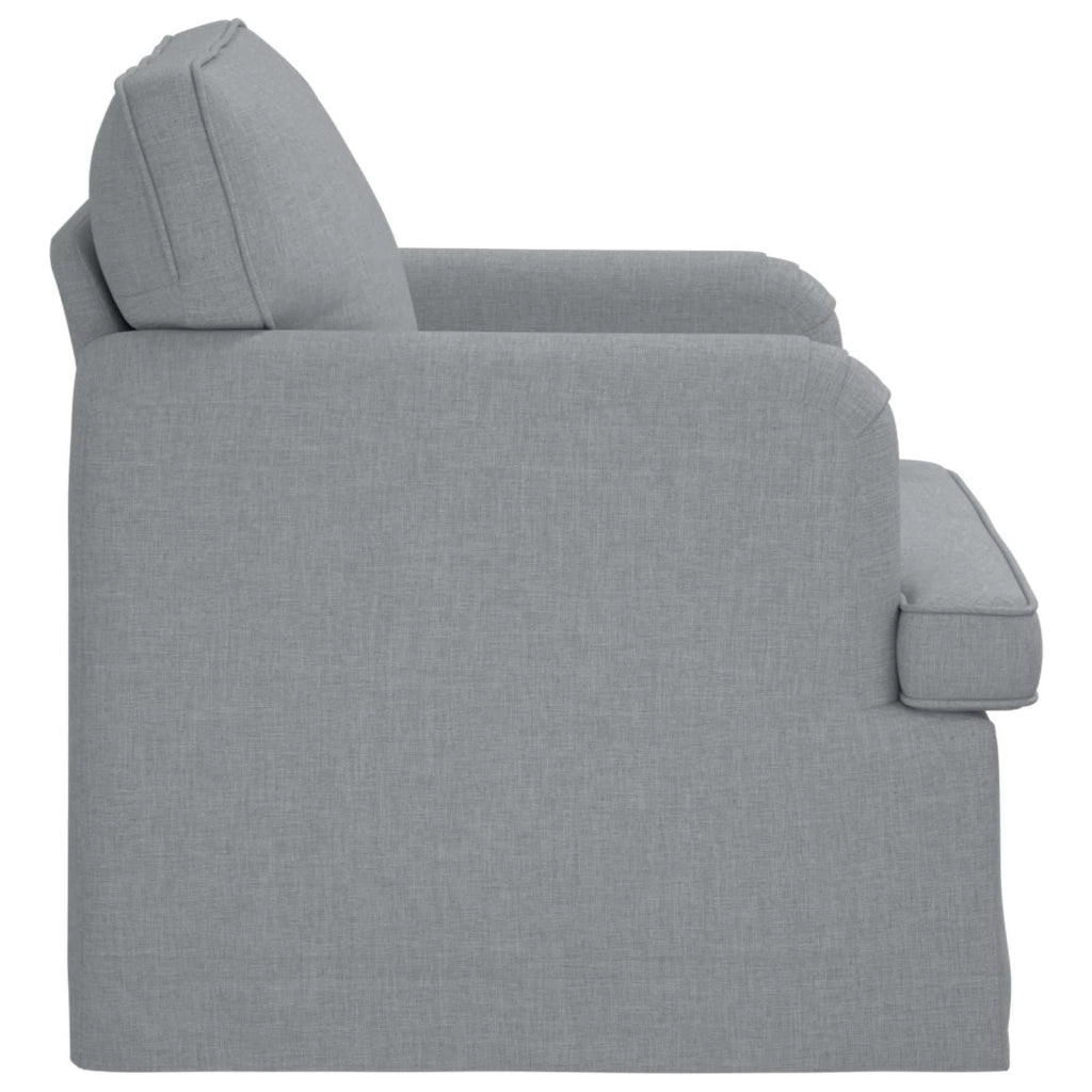 Divano Grigio chiaro 84 x 80 x 85 cm Tessuto 42024476