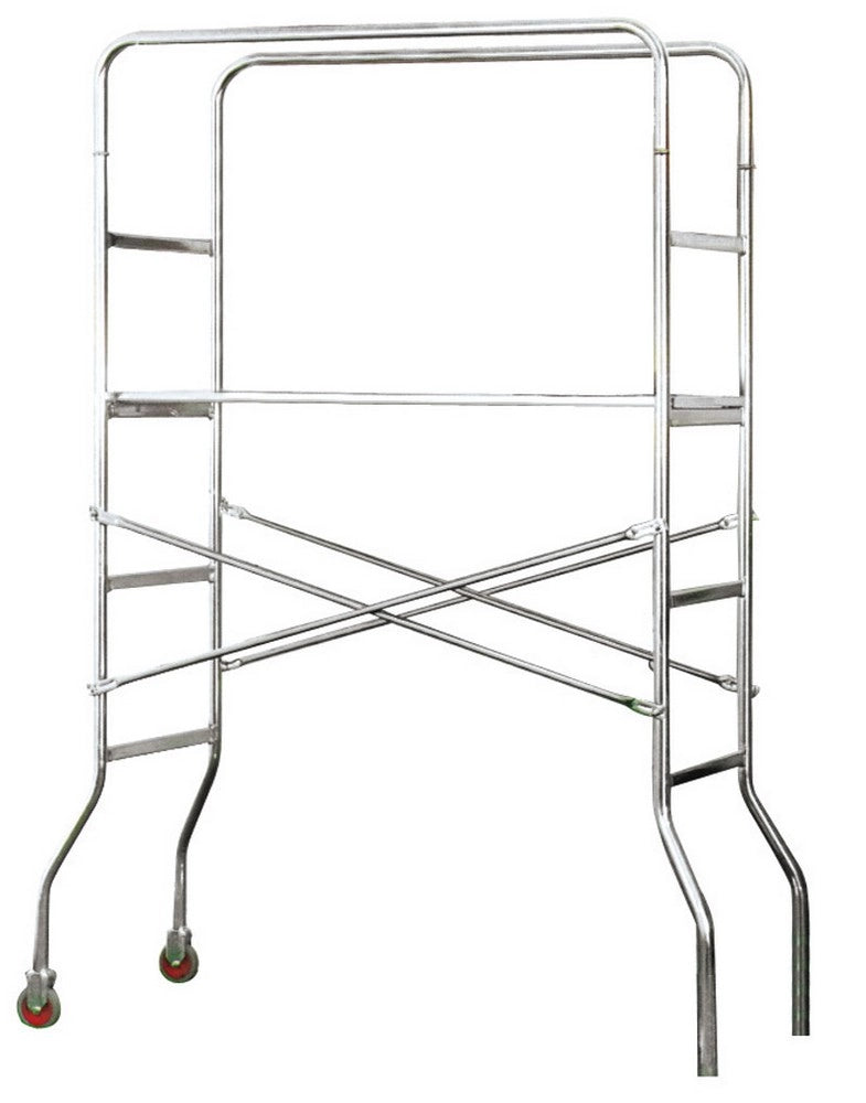 1pz ponteggio in acciaio zincato trio  mt. 1,30 (largh.) x 1,90 (h) cod:ferx.vit17374