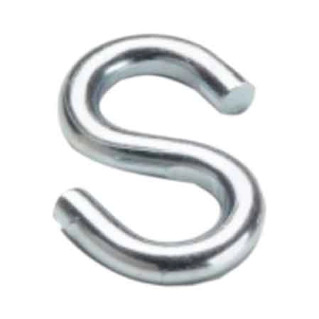 GANCIO A 'S' Ø 6 mm - 53x32 mm