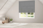 VIEWTEX Tenda a rullo Screen  10% Grado di apertura grigio perla 120 x 250 cm - Made in Europe - 5 anni di garanzia