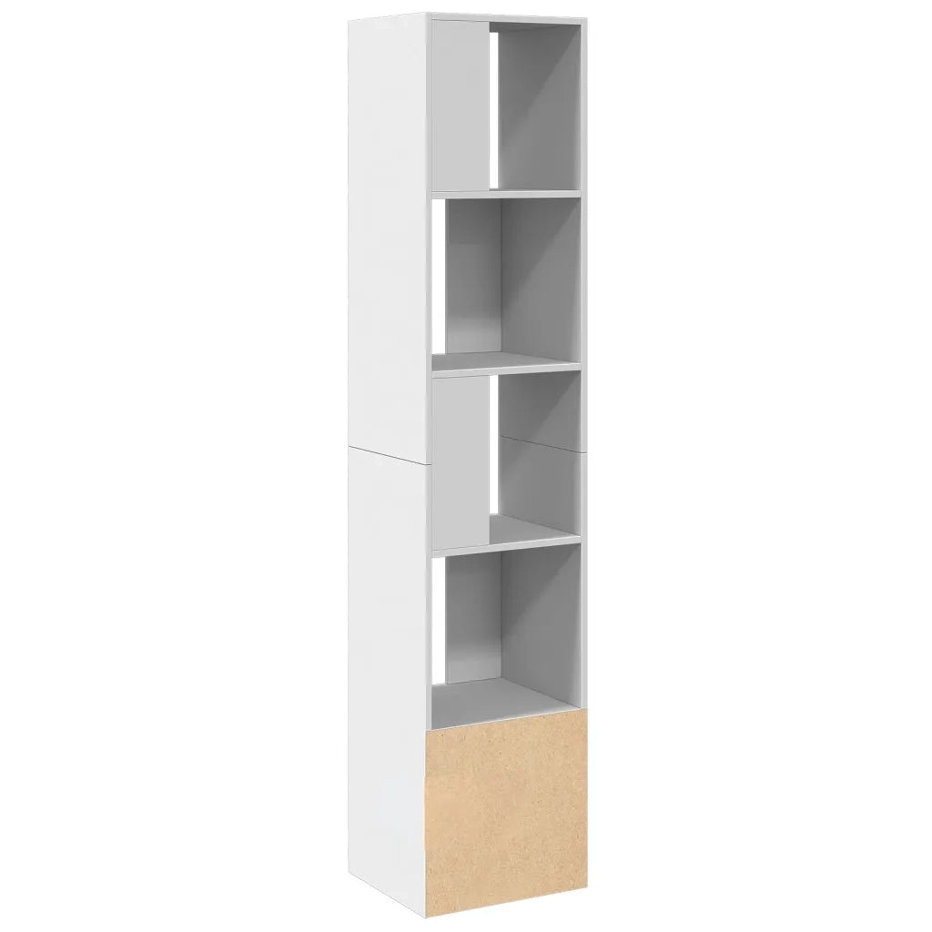 Libreria Bianca 40x36x189 cm in Legno Multistrato 848241
