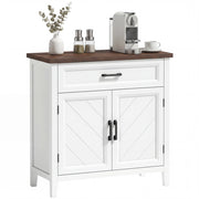 Credenza ¨C zephmum ¨C Rustico con Ripiano Regolabile, 2 Ante