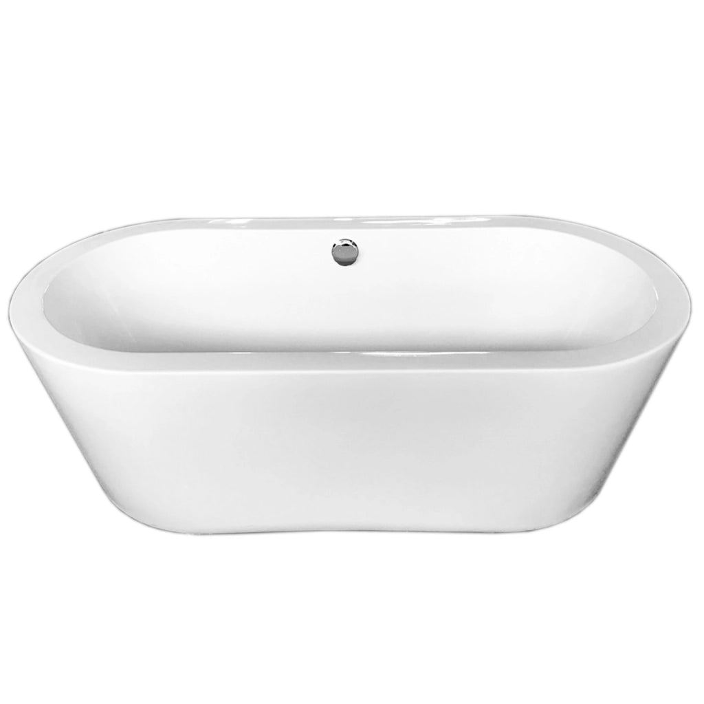Vasca freestanding moderna 170 x 80 cm - Cleopatra