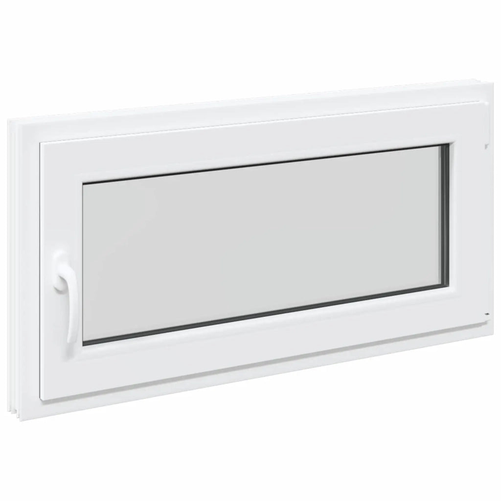 Finestra per Soffitta RISOR Bianco 100 x 50 cm PVC e Vetro 42047207