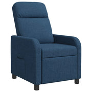 Poltrona reclinabile Blu Tessuto 42034929