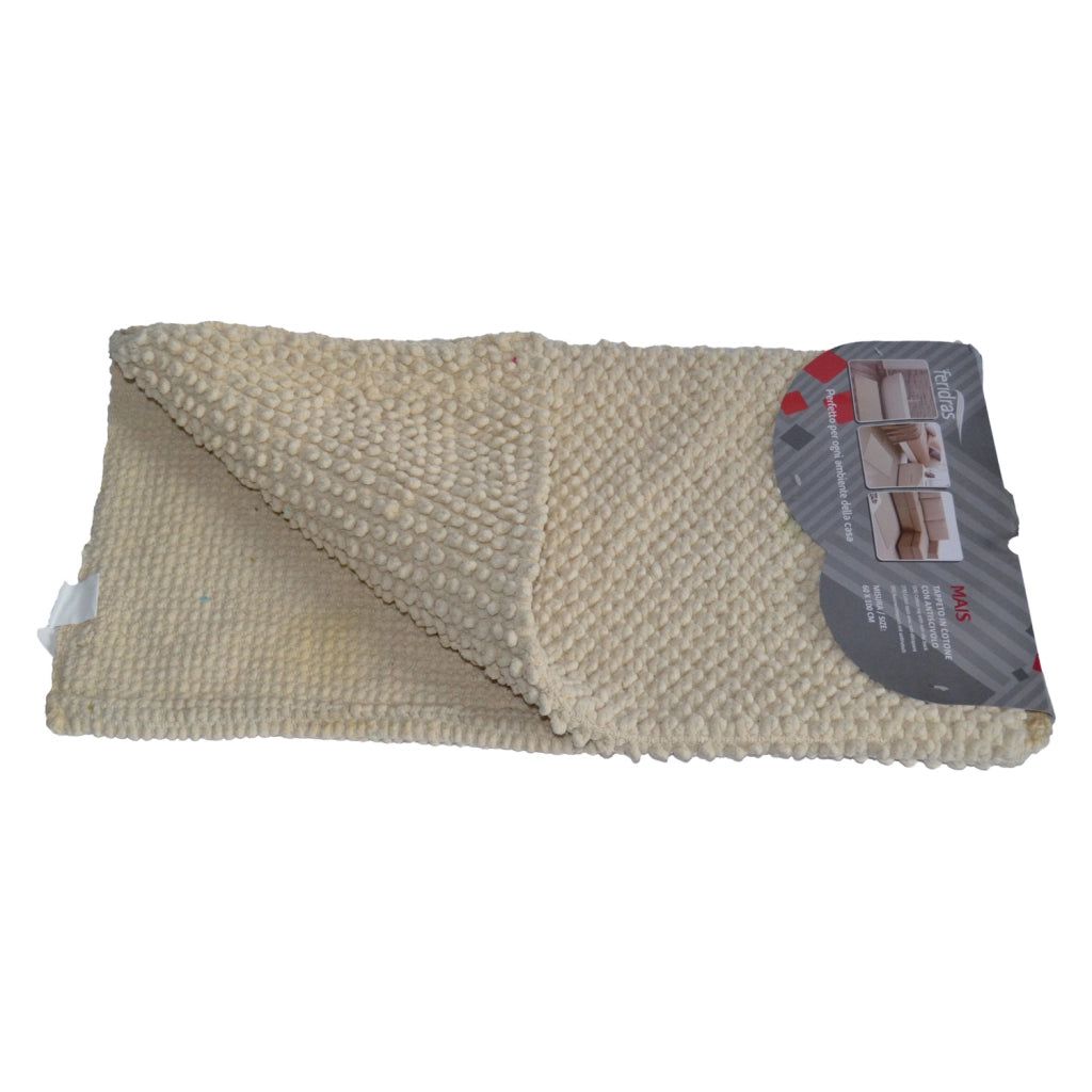 TAPPETO BAG. MAIS TORTORA CM 60X100