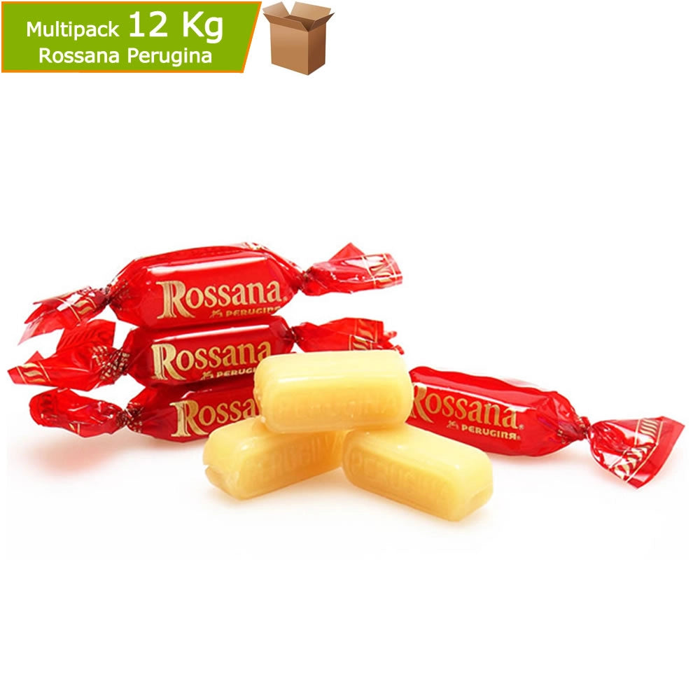 Perugina caramelle rossana in busta multipack 12 kg 4 buste da kg 3 cad