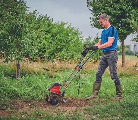 ELETTROZAPPA 1500W 45CM TERRENO ORTO GIARDINO 6 LAME ACCIAIO GC RT 1545 M