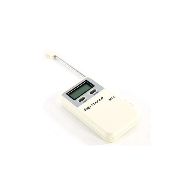 Trix FV-7075 Termometro Alimenti Digitale con Sonda Gamma -50 a +300 °C colore Nero