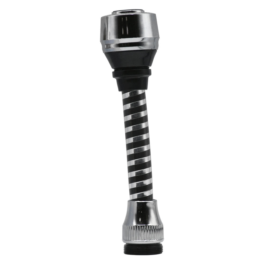 1pz aeratore a snodo flessibile in pvc 2 getti cod:ferx.2052940nlm