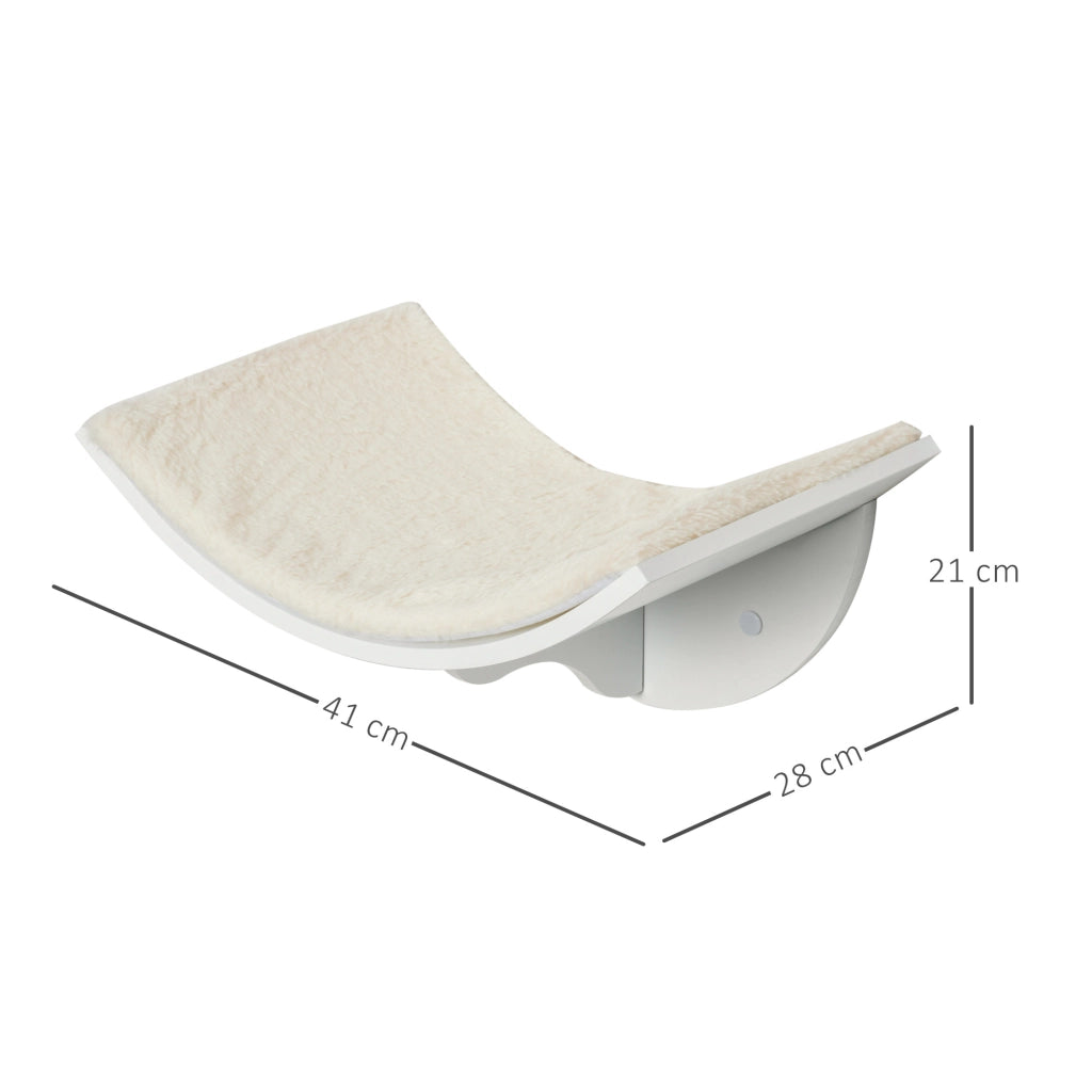 Scaffale per gatti ¨C Zephmum ¨C Bianco 41x28x21 cm