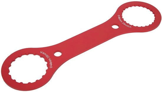 Chiave per bicicletta da 44mm/46mm - Cassetta attrezzi bicicletta - Materiale premium - Progettazione precisa - Minore usura - Adatto per biciclette con 16/24 denti