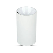Faretto Portafaretto LED Montaggio a Plafone Soffitto Rotondo GU10 Corpo Bianco Riflettore Bianco SKU 8588