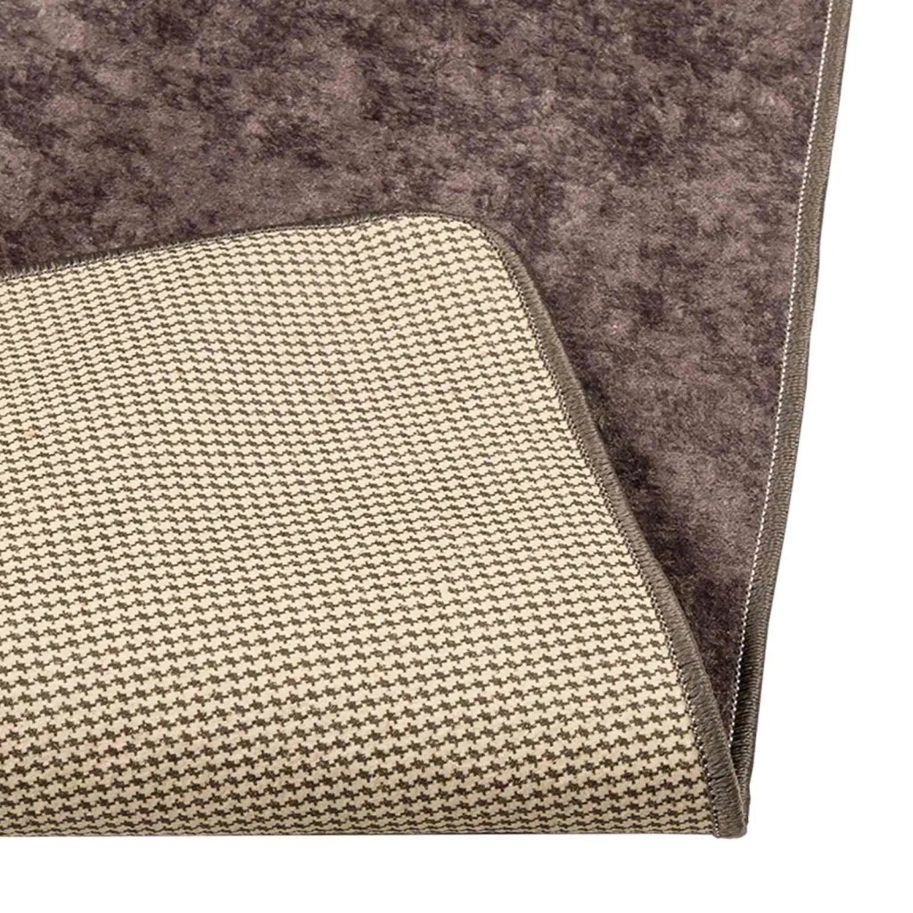 Runner Tappeto MARSA Grigio 50 x 250 cm Poliestere e PVC 42023185
