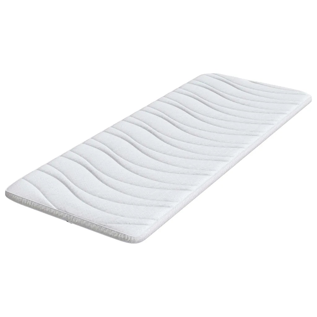 Topper per materasso Bianco 70 x 200 cm Tessuto a maglia 4106401