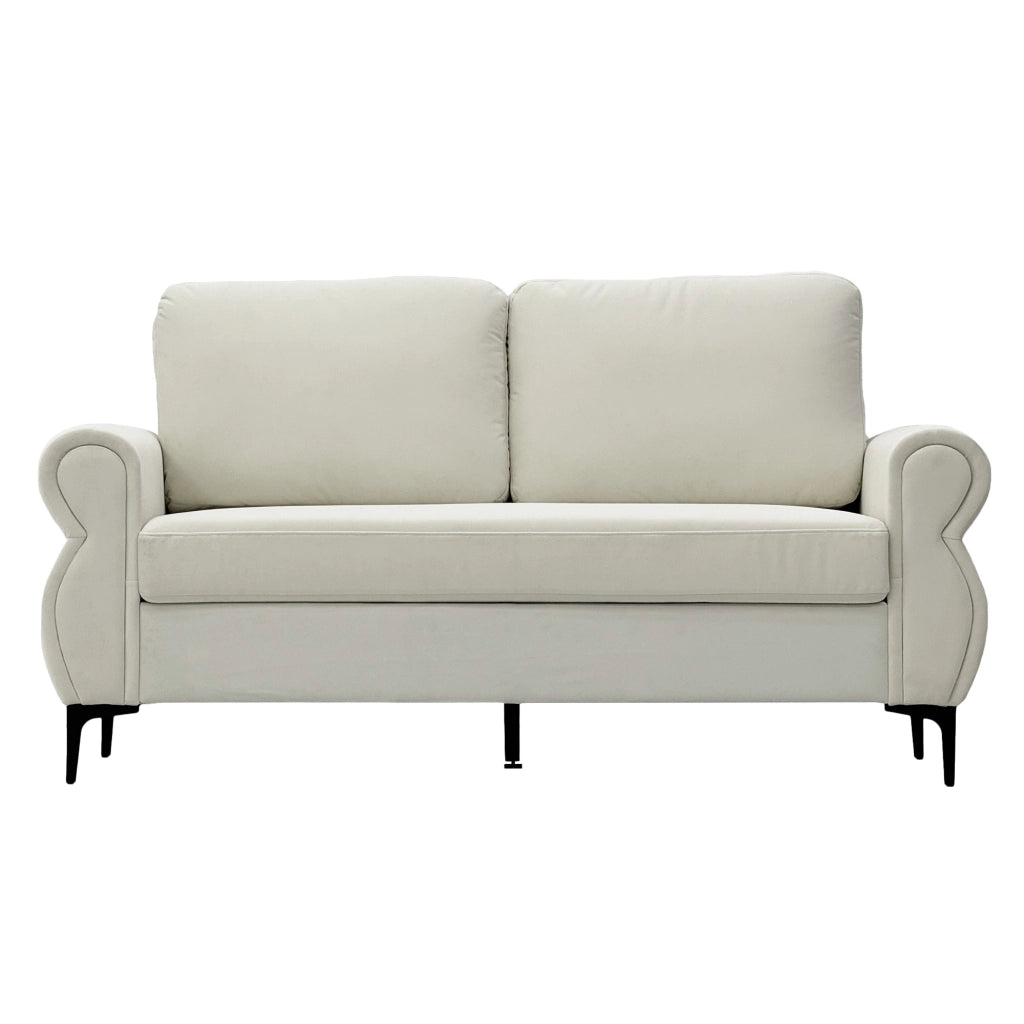 Divano 3 Posti con Molle ¨C MINIMAL ¨C Tessuto, Seduta Ergonomica