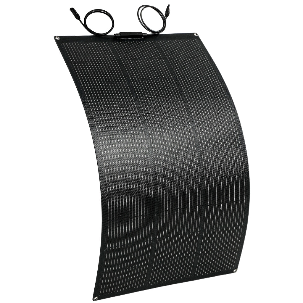 Pannello Solare Portatile 100W 18V ¨C Minimal ¨C IP67 Impermeabile con 2 USB e LCD