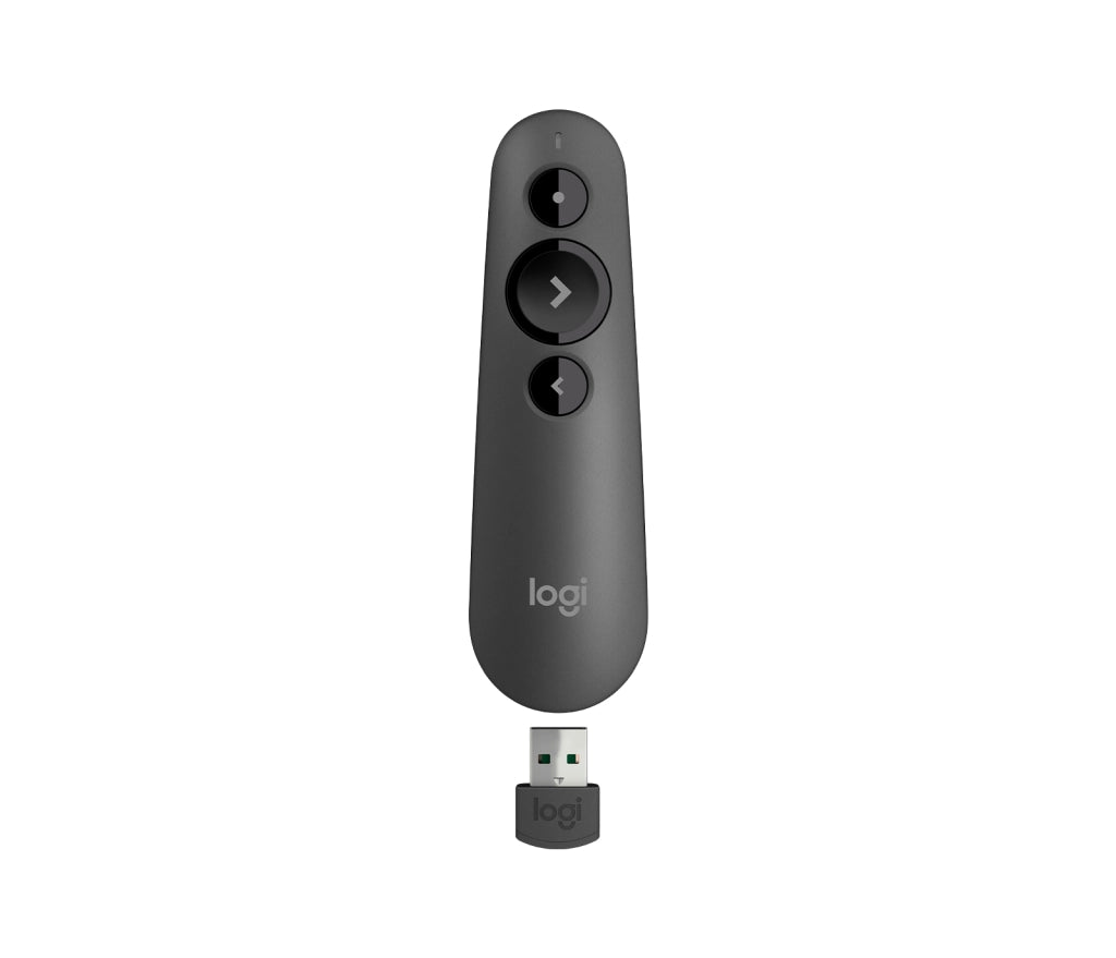 PRESENTER LOG R500S CORDLESS BLUET GRAFITE 3 PULSANTI