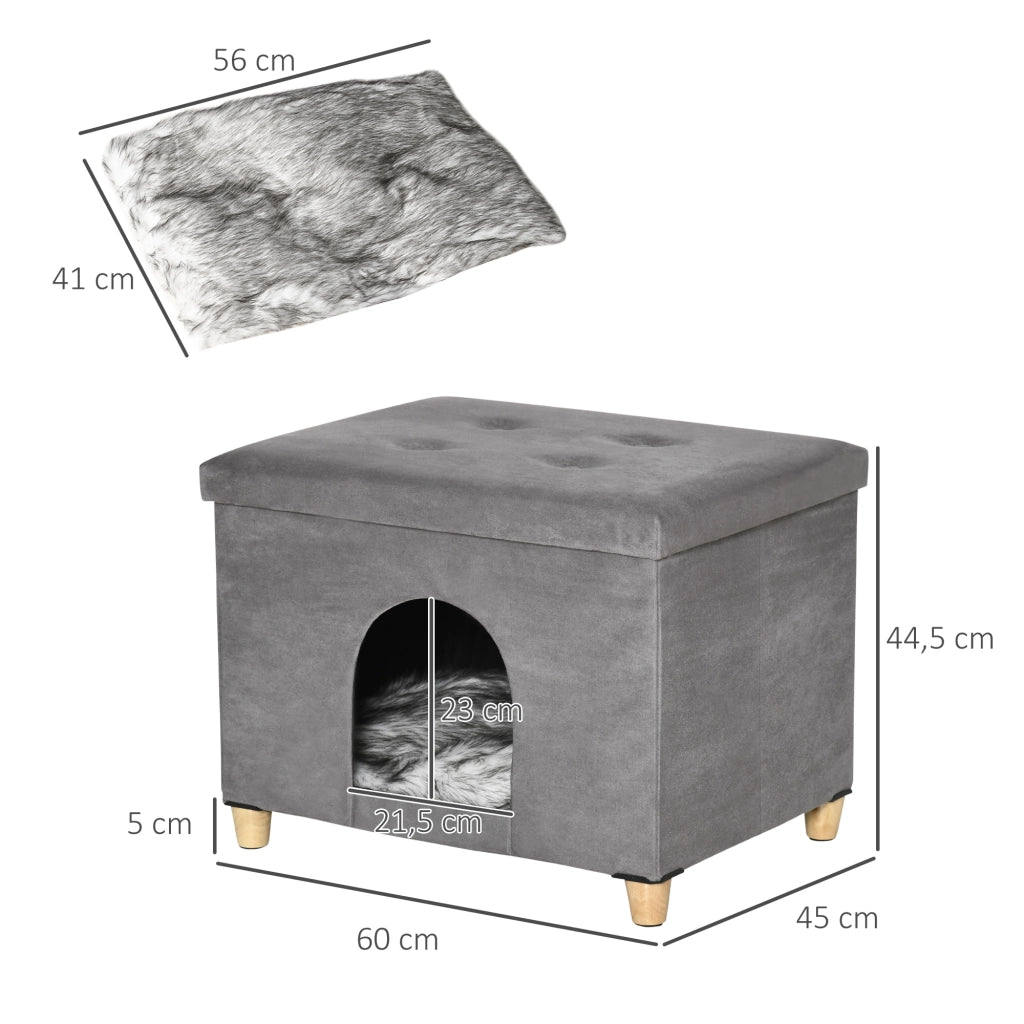 Casetta per Gatti ¨C Minimal ¨C Grigio