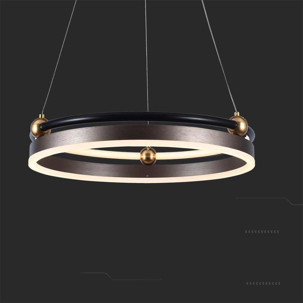 Lampada a sospensione LED 3000K anello bronzo V-TAC