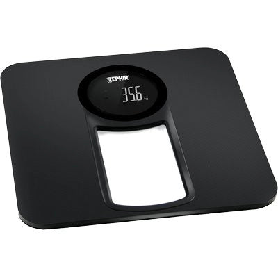 BILANCIA PESAPERSONE DIGITALE ZHS811 ZEPHIR - VETRO ULTRA SLIM CM 30 KG 150 2XCR2032 NON INCLUSE