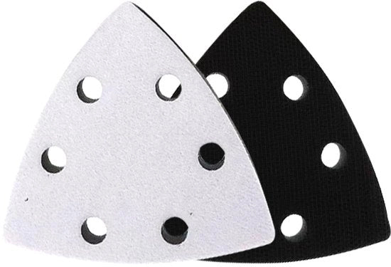 Panno di protezione per cinghia 2x - Disco abrasivo 93 mm - Macchina abrasiva a delta - Antiscivolo - Molle/spongia - Flessibile