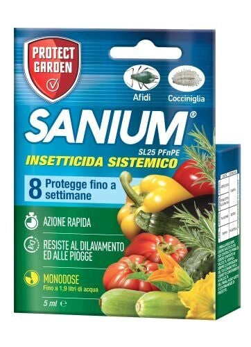 PROTECT GARDEN Sanium SL25 PFnPE Piante Edibili, Insetticida Sistemico 5ml