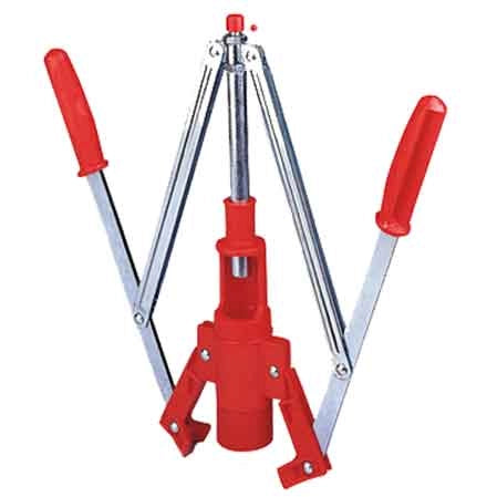 TAPPATRICE A DUE LEVE PER TAPPI IN PLASTICA Ø max 26 mm