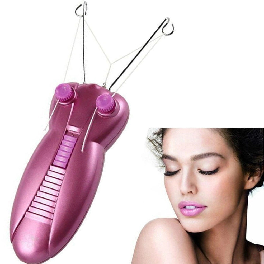 Trade Shop - Epilazione Con Filo Arabo Elettrico Epilatore Depilatore Viso Gambe Inguine -