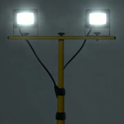 Faretto a LED con Treppiede 2x10 W Bianco Freddo 149658