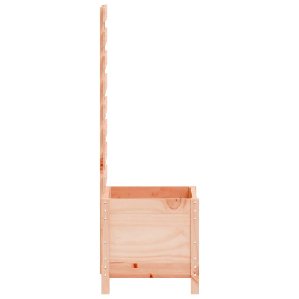 Aiuola rialzata/fioriera con supporto 39 x 39,5 x 114 cm abete Douglas massello marrone 02_0038216