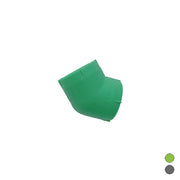 GOMITO LISCIO 45  ° IN POLIPROPILENE- Diam. 50- DH- pezzi 2