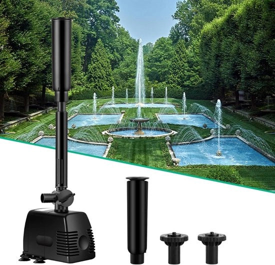 Pompa per vasca - Fontana e vasca - 1000L/h - Lotta alle alghe - 230 Volt