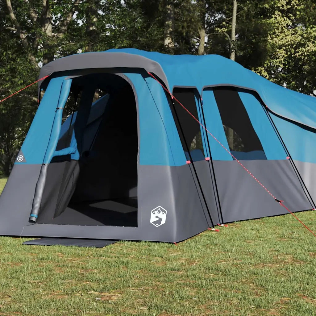 Tenda Familiare con tetto Blu 762 x 655 x 218 cm taffetà 42001155