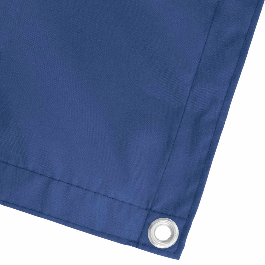 Schermo da balcone-Pannello per balcone Blu 110 x 1000 cm Tessuto Oxford