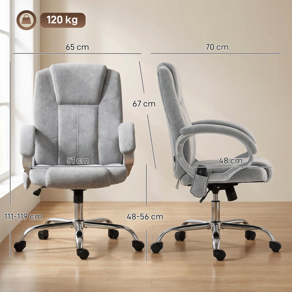 Poltrona Massaggiante Elettrica ¨C zephmum ¨C Grigio