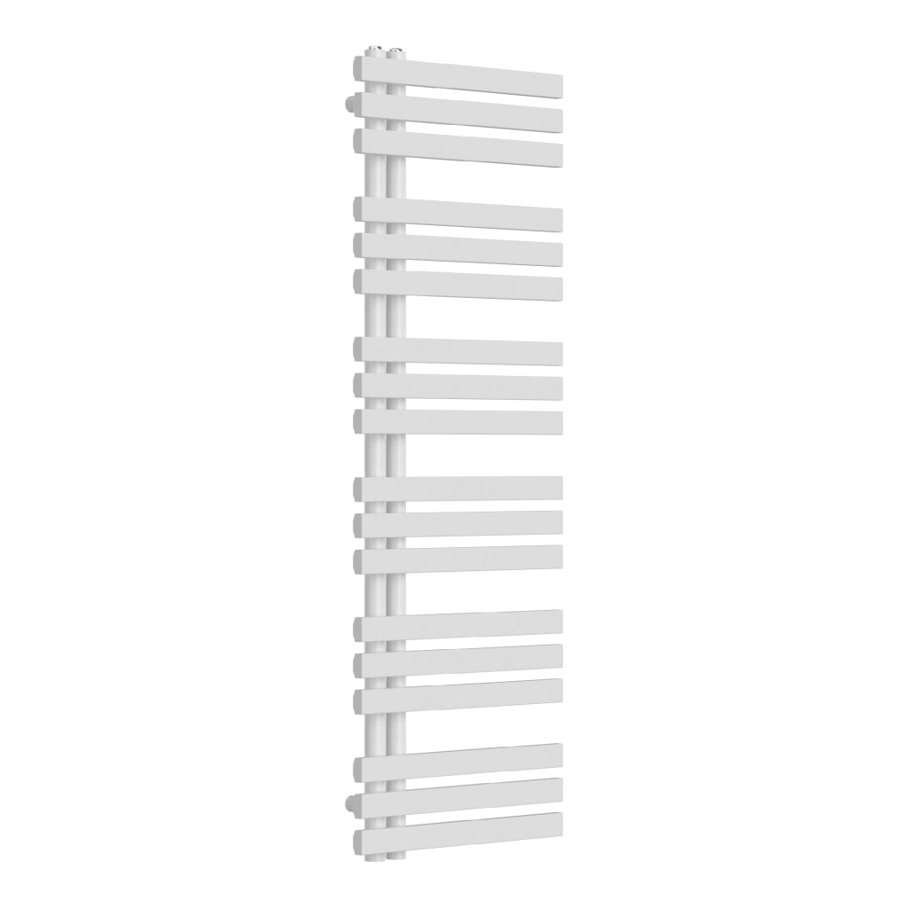 Scalda Asciugamani da Parete Slidre ad Acqua Calda 140 x 50 cm - Bianco [neu.haus]
