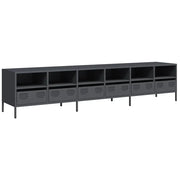 Mobile TV | Armadietto TV | Mobile Porta TV Antracite 202x39x43,5 cm Acciaio Laminato a Freddo