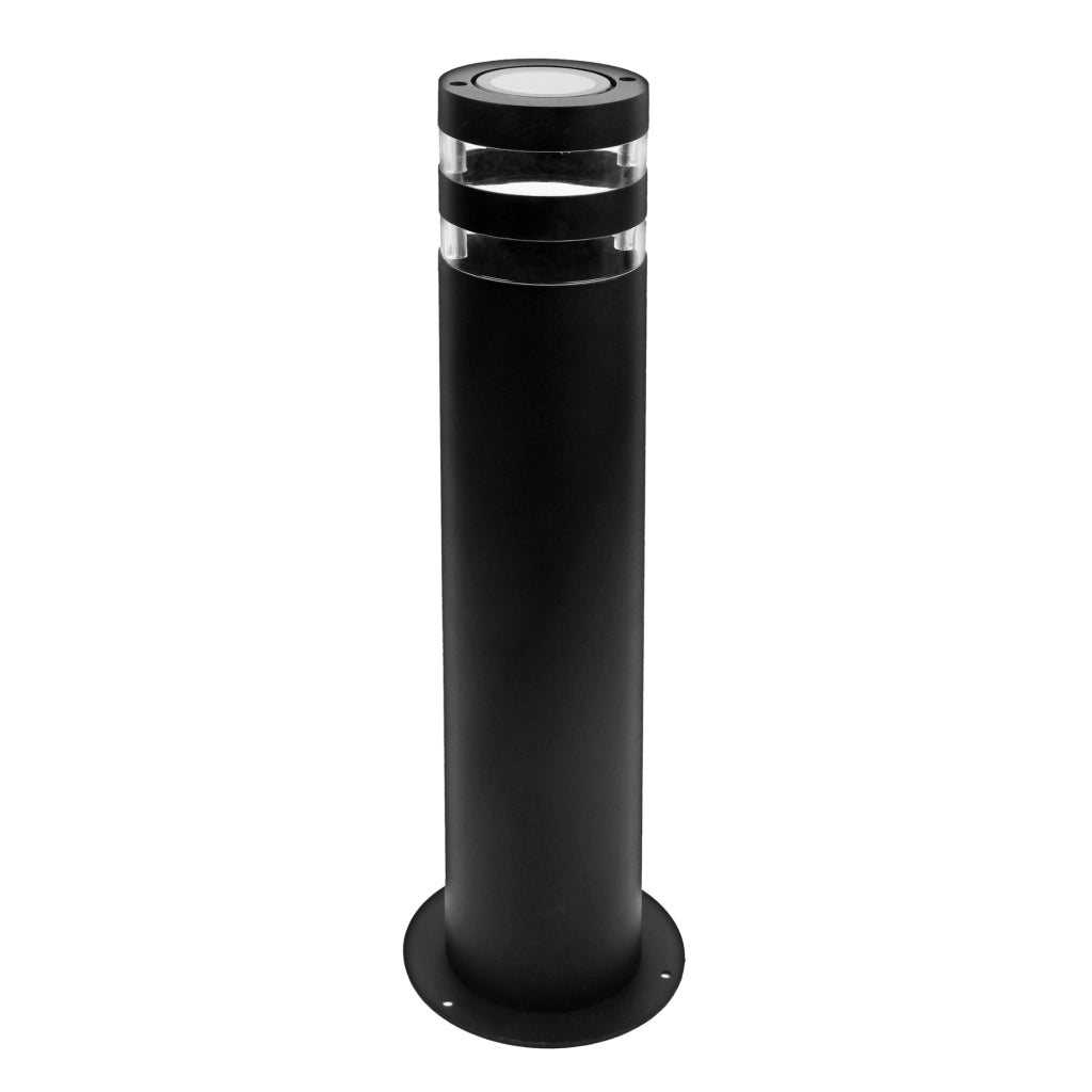 Lampione esterno RINO 44 cm nero E27 IP54 1 luce Polux