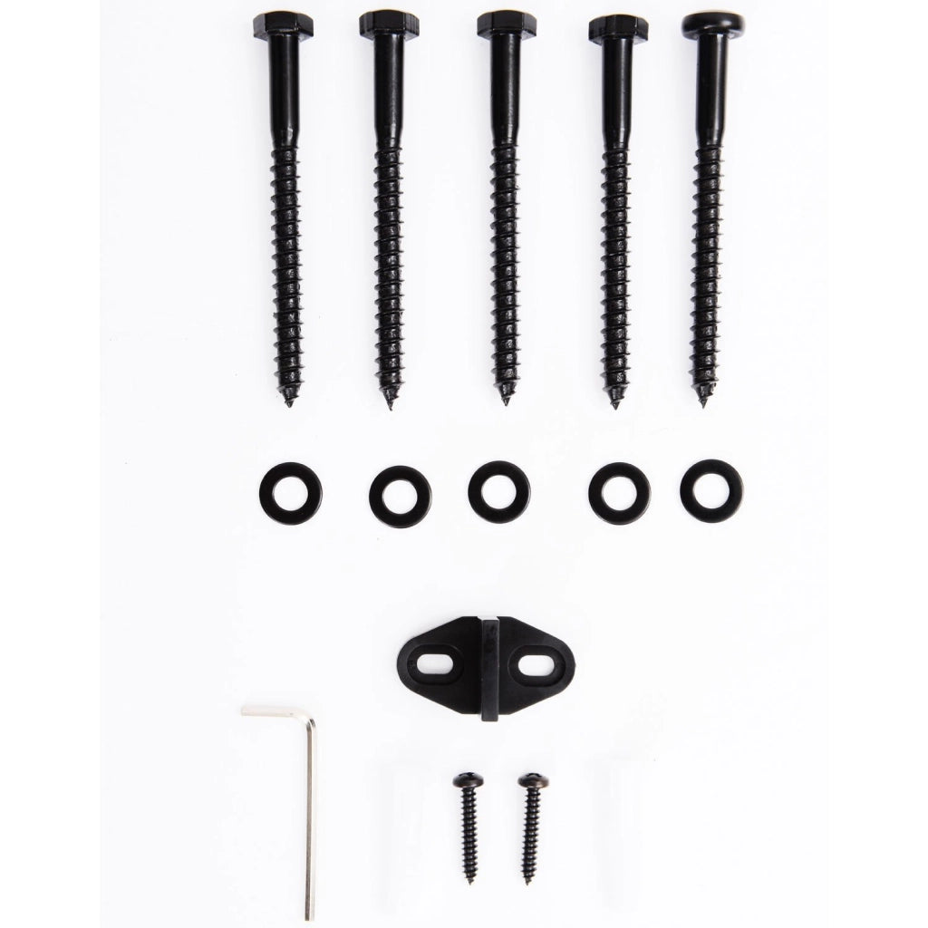 Kit Accessori Guida Scorrevole per Porte ¨C Zephmum ¨C Marrone 200 cm